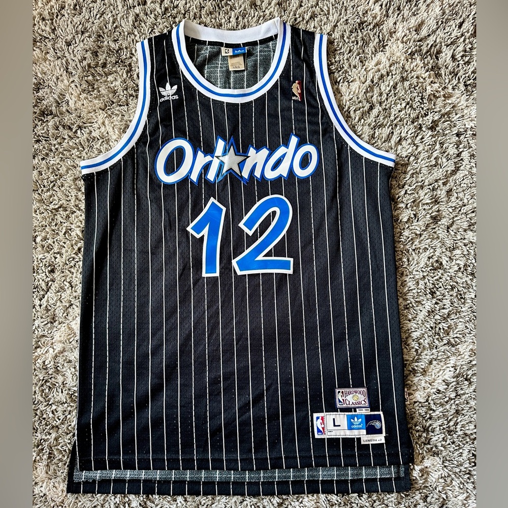 Adidas Orlando Magic pinstripe Dwight Howard jersey